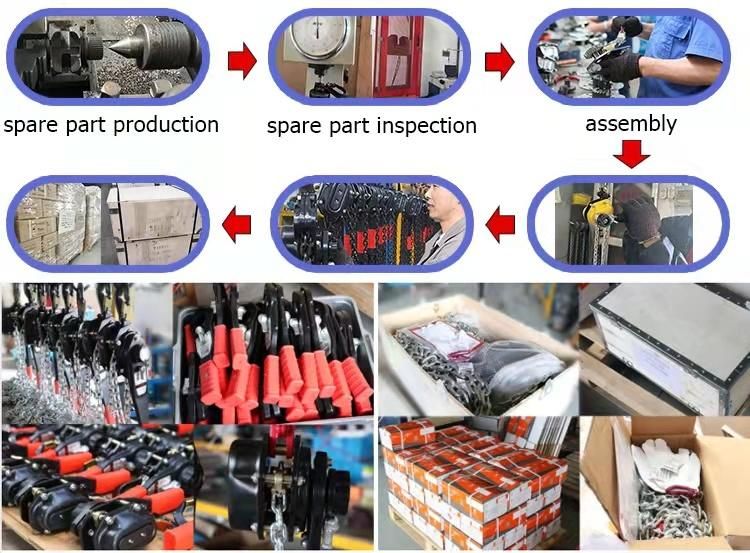 1.5 Ton Dh Mini Manual Lever Chain Pulley Block Hoist