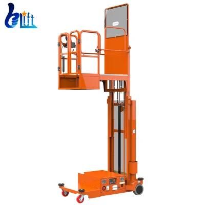 4m-7m Warehouse Hydraulic Cargo Lift machinery Elelctric Order Picker