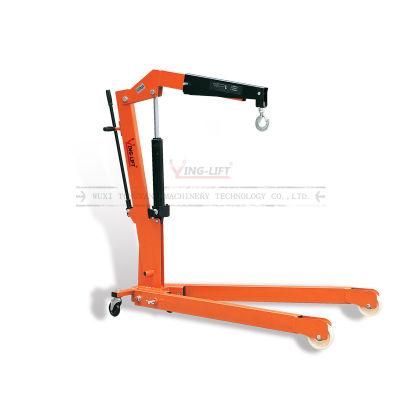 Heavy Duty L000kg Capacity Type Hydraulic Foldable Shop Crane