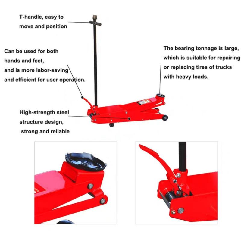 CE Certification Truck Lifting 15 Ton Air Hydraulic Floor Jack