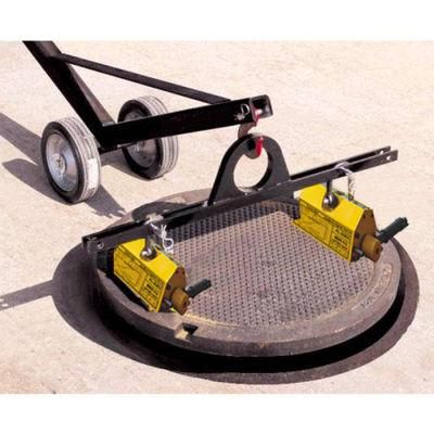 Allegro Industries Magnetic Lid Lifter Steel Dolly Heavy Duty Magnet