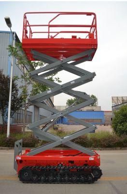 Crawler Driving Self-Propelled Scissor Lift with 5m Lifting Height