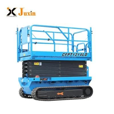 Cheap Price Tracked Man Lift Electric Track Scissor Lift
