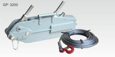 China Manufacturer Wire Rope Lever Hoist Load Capacity 3200kg