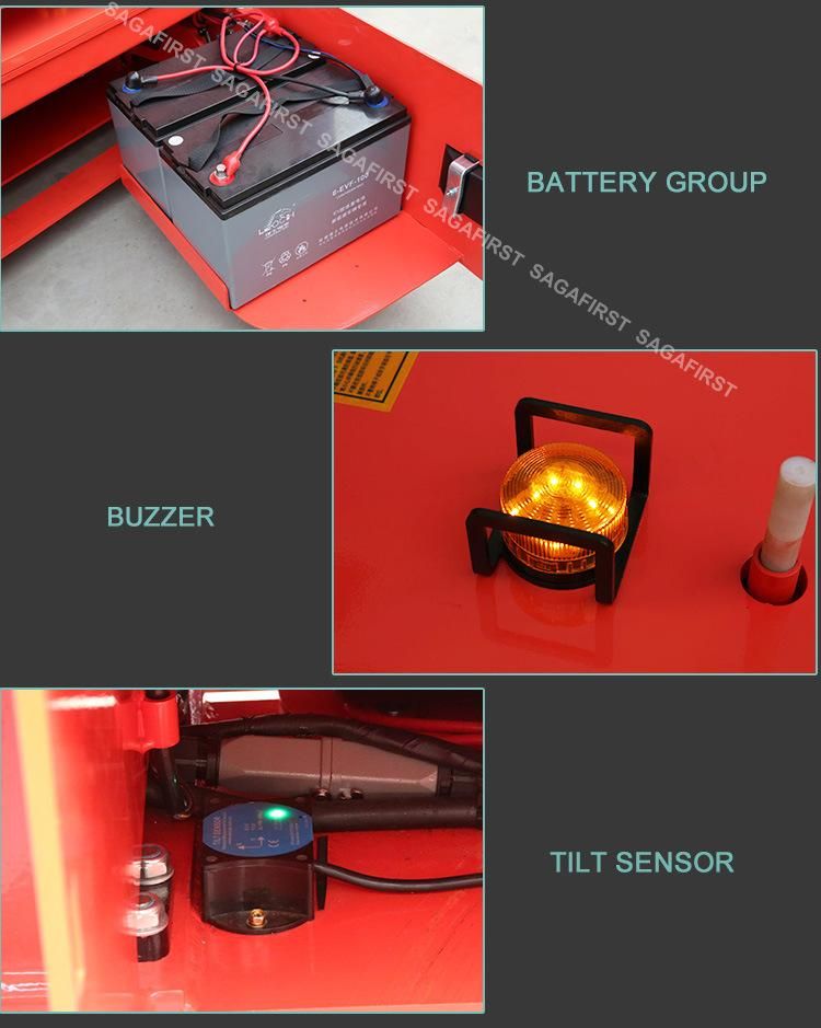 2021 New Version Hydraulic Movable Small Vertical Telescopic Lift