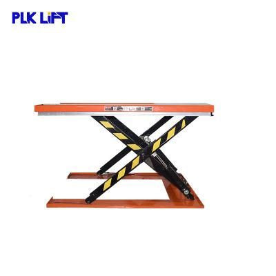 U Shape Hydraulic Pump Electric Scissor Lift Table