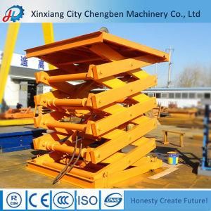 Sjg Hydraulic Outdoor Scissor Lift Platform for Hot Sale