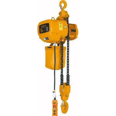 0.5t to 20t 5ton 500kg 12V Electric Crane Hoist Motorize Chain Block Price