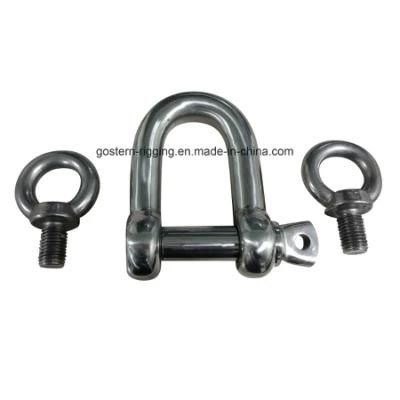 Shackle with Stainless Material and D Shape of Manufacturing Price