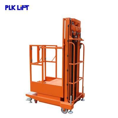 Order Picker Forklift Tyre Warehouse Working Platform