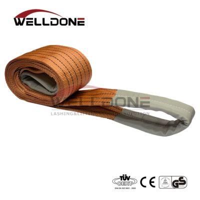 6t/6000kg Endless Double Ply Polyester Webbing Sling