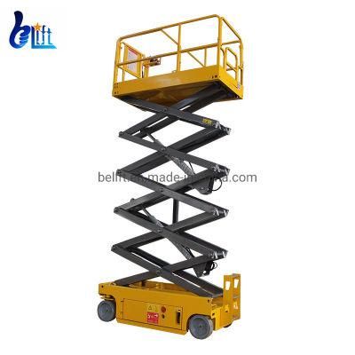 12m Hydraulic Manlift Aerial Platform Electric Scissor Lift for Sale