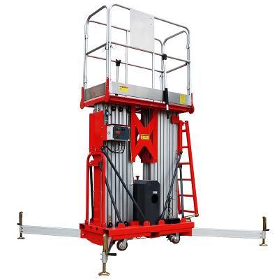 16m High End Dual Mast Aluminum Vertical Platform Lifter