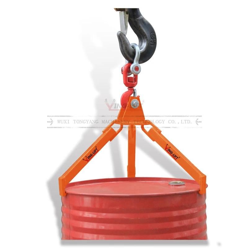 Heavy Duty Drum Lifter Moves and Handles 210 Liter Steel Drum, Open or Closed Head Barrles