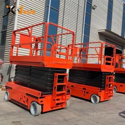 10m 12m Self Propelled Scissor Work Platform Electric Scissor Lift