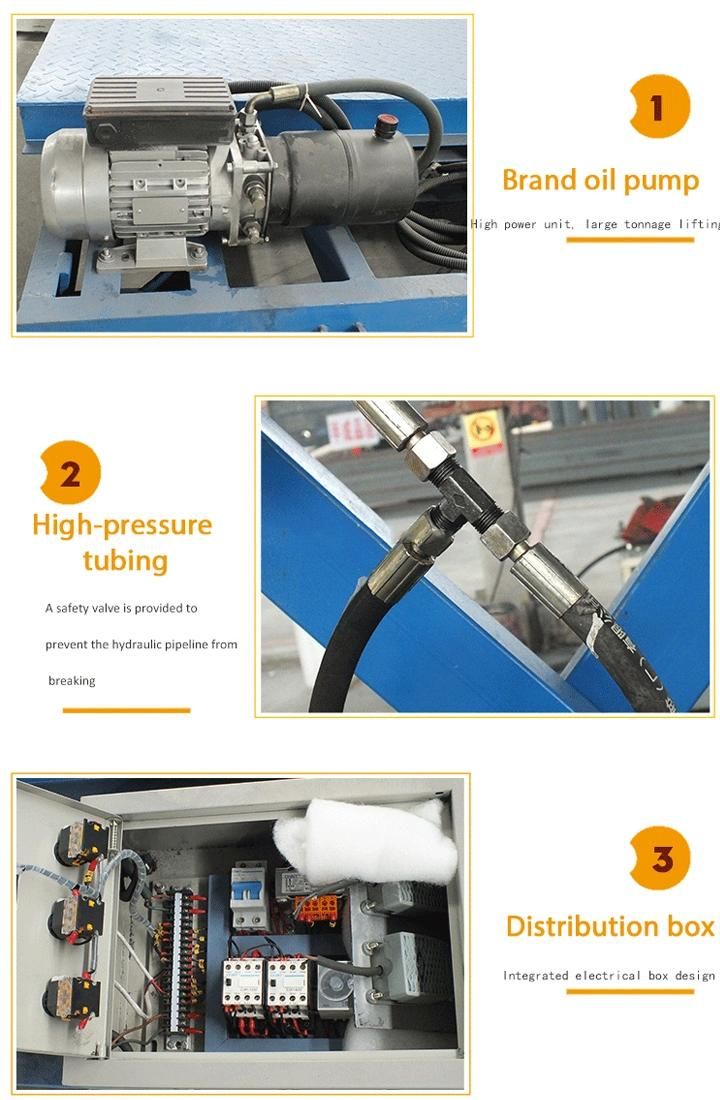 Scissor Lift Tables Hydraulic Cargo Goods Lift Platform