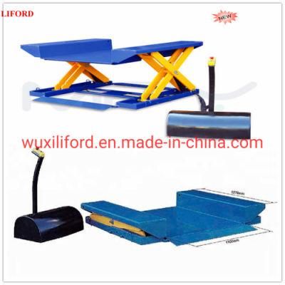 Floor Level or Zero Level Low Profile Hydraulic Scissor Lift Hx500