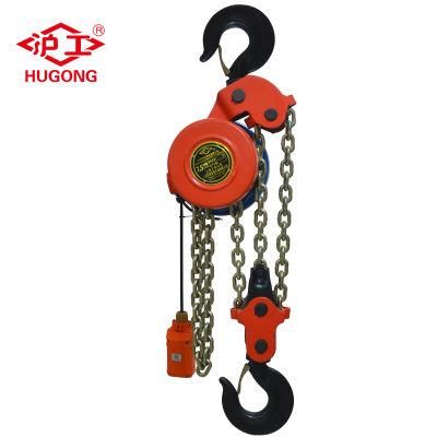 Widely Used Electric Chain Hoist Ce Approved 380V 3pH 1 Ton Monorail Trolley Type