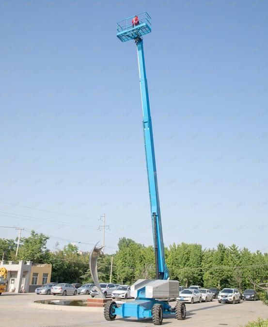 Diesel Powered Durable Telescopic Self-Propelled Boom Lift with CE Approved