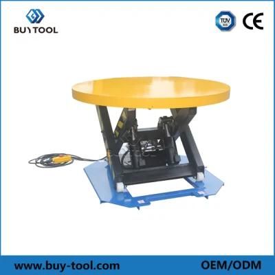 Rotaty Table Electric Lifting Platform