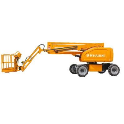 24m 26m 28m Self Propelled Articulated Electric Boom Lift Aerial Work Platform Cheery Picker for Sale