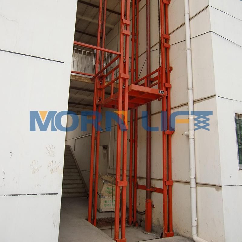 4 Floors Hydraulic Warehouse Platform Lift