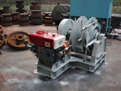 Hydraulic Windlass 90 Ton Electric Capstan Cable Winch