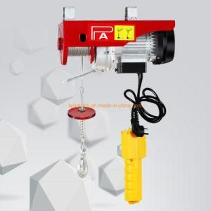 Construction Tool Lifting Wire Rope Hoist Mini Electric Hoist 100kg 20m