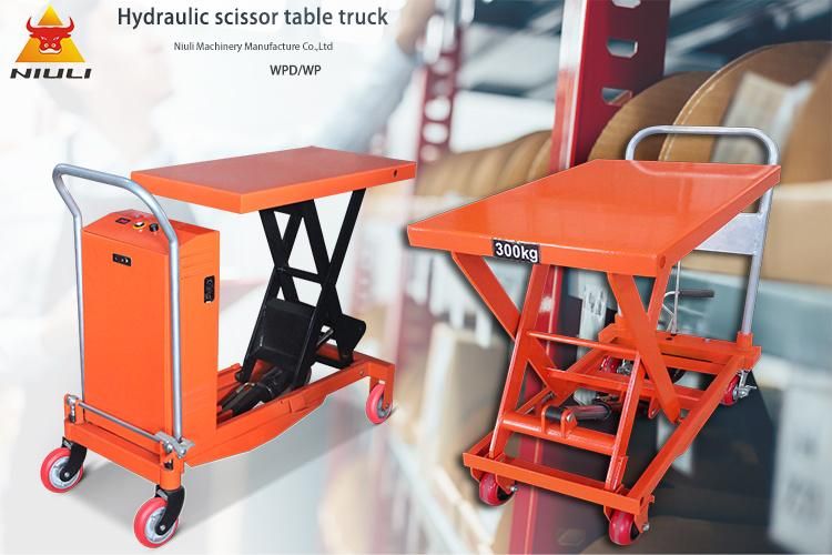 Hydraulic Lift Table Transpalet Platform Lift Hand Truck Scissor Lift