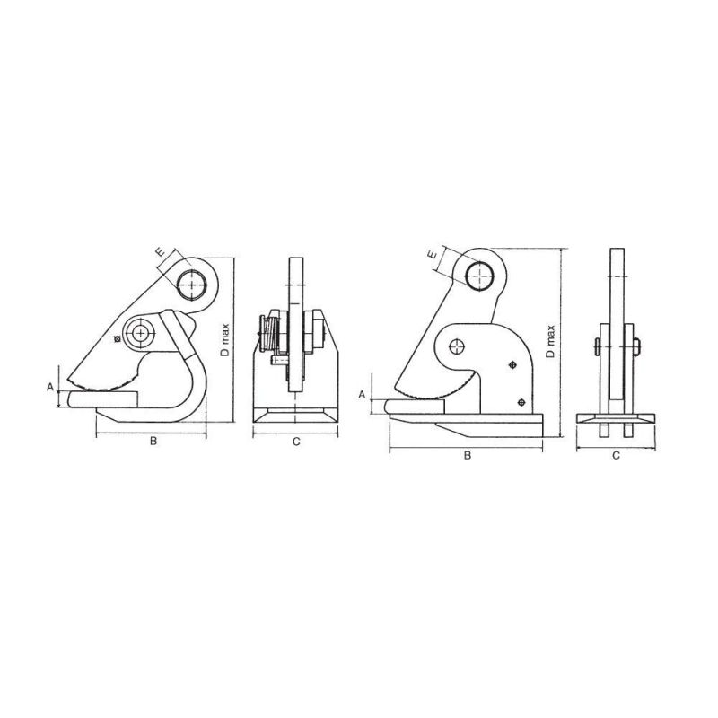 Dpd Series Horizontal Lift Clamp