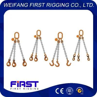 Rigging G80 Eye Self-Locking Hook for Lifting Chain Slings