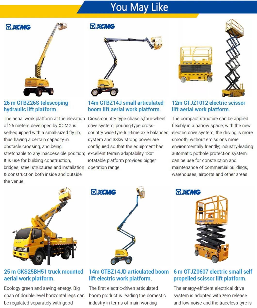 Gtbz26s 26m Straight Arm Telescopic Aerial Work Platform