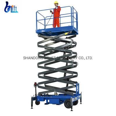 16m High End Full Electric Mobile Scissor Lift for Construction