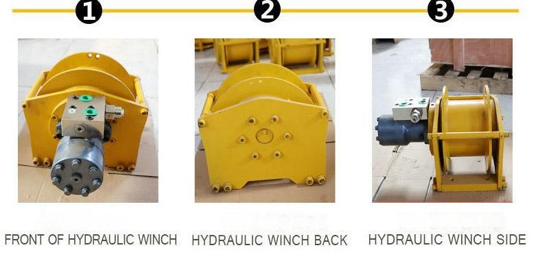 3.5 Ton 35 Kn Hydraulic Ce Winch with Safefail Brake