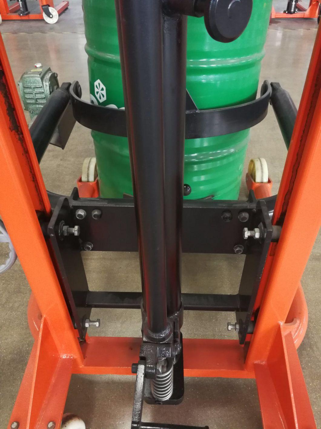 Niuli High Quality Handing 0.35t Oil Drum Lifter with Hydraulic Pump