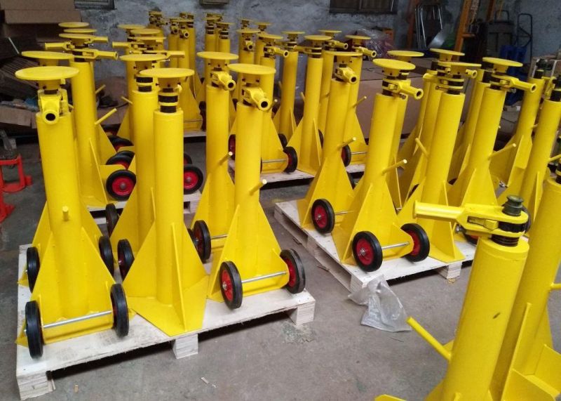 Tj50c Ratchet Screw Trailer Safety Support Trailer Stabilizer Jack Stand with Max Height 1450mm