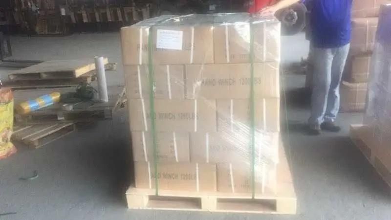 1200lbs*10m Wire Rope Hand Brake Winch Cable Pulling Winches