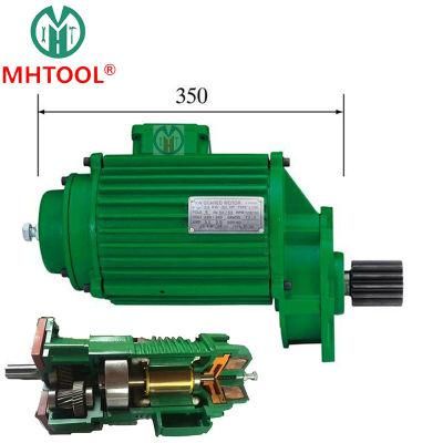 0.4kw 0.75kw 1.1kw 1.5kw Hoist Crane Geared Motor Reduction with Buffer Geared Reducer