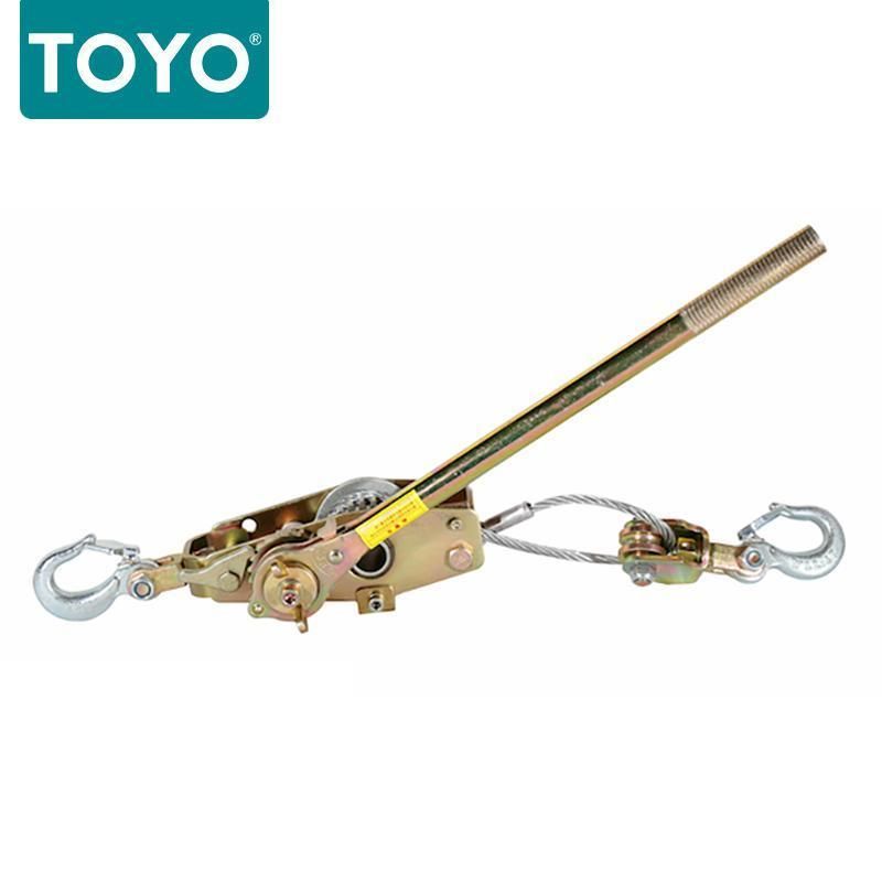 Top Quality 1ton Lever Wire Rope Hoist Hand Puller Ratchet Wire Rope Cable Puller