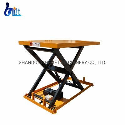 2000kg Scissor Lift Hydraulic Fabric Industrial Use with CE