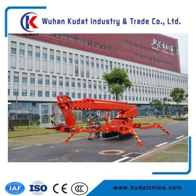 Kd-R36 Four Wheels Spider Tracked Boom Lift for Repairing