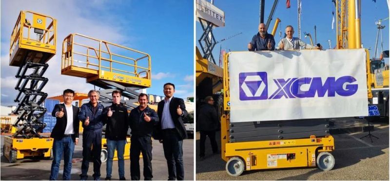 XCMG Official Mobile Hydraulic Towable Scissor Lift Aerial Working Platform Machine Xg0807HD with Cheap Price