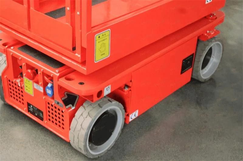 European Standard Vertical Lift Automatic Movement Telescopic Design Aerial Platform