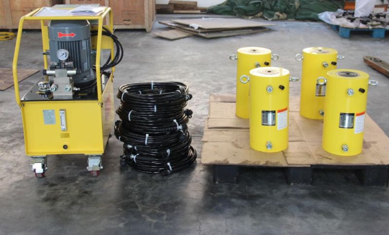 High Tonnage Double Acting Hydraulic Cylinder