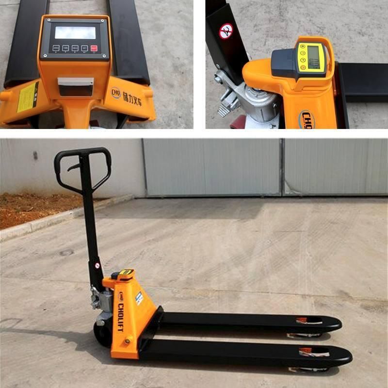 Scale Pallet Truck with Printer 2000kg/4400lb 0.5kg/1lb