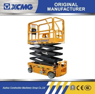 XCMG Self Propelled Scissor Lift 6m Gtjz0607 Electric Aerial Work Platform for Sale