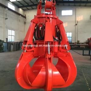 Steel Scrap Loading Hydraulic Orange Peel Grab Bucket