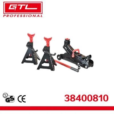 3PCS Automotive Repair Tools Kit 2ton Hydraulic Trolley Jack and Axle Stand (38400810)