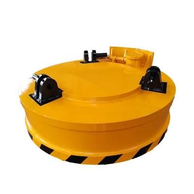 Excavator Lifting Magnet Electromagnet Digging Scraps China Lifting Magnet Installed on Excavator for Removing Iron Scraps