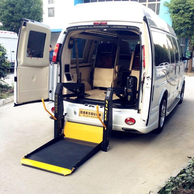 Easy Operate Electric and Hydrualic Wheelchair Platform lift for Van